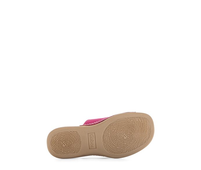 Gabor Damen  Zehentrenner Pink - Rauleder