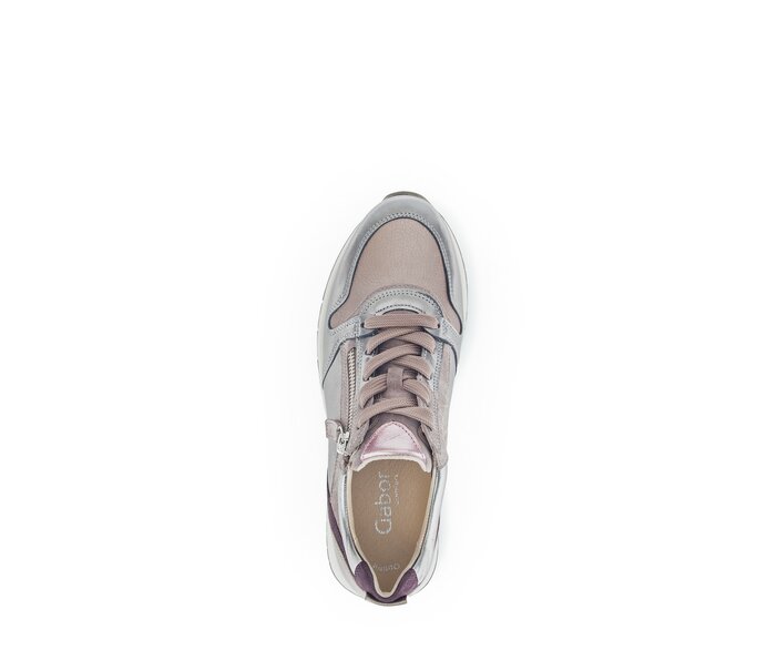 Gabor Damen  Sneaker Low Multicolour - Materialmix Leder