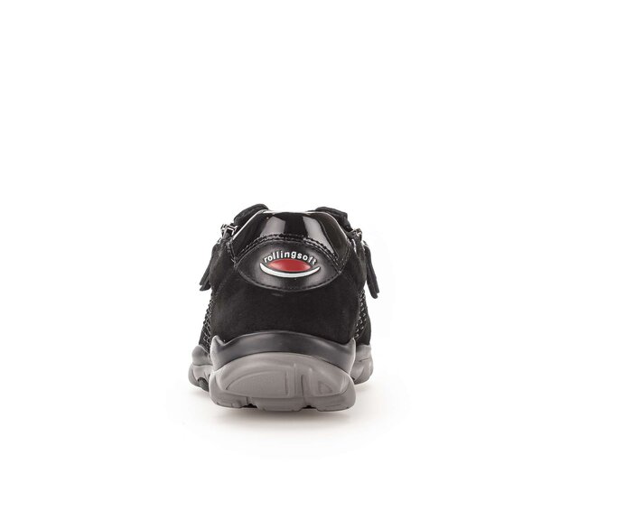 Gabor Damen  Sneaker Low Schwarz - Rauleder