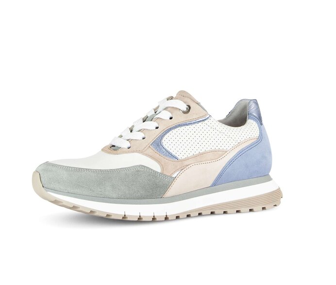 Gabor Damen  Sneaker Low Multicolour - Materialmix Leder/Lederimitat