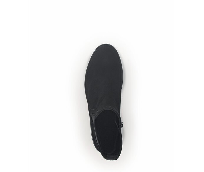Gabor Damen  Chelsea Boot Schwarz - Rauleder