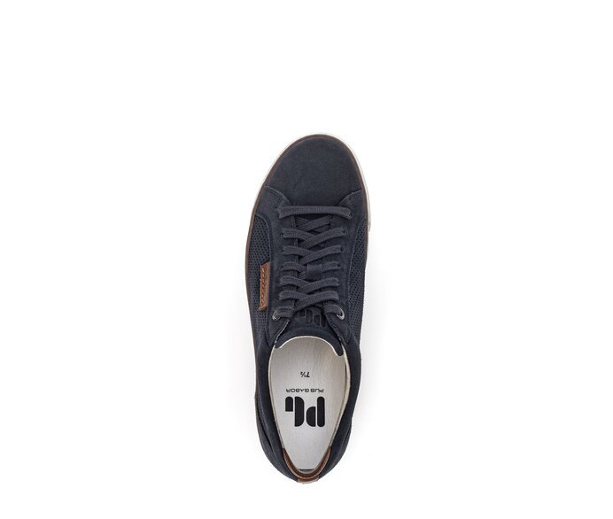 Pius Gabor Herren Sneaker Low Blau - Rauleder