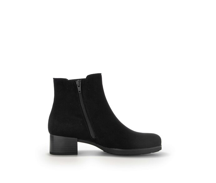 Gabor Damen  Chelsea Boot Schwarz - Rauleder