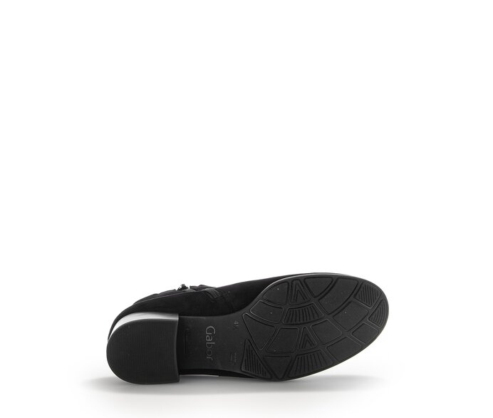 Gabor Damen  Chelsea Boot Schwarz - Rauleder