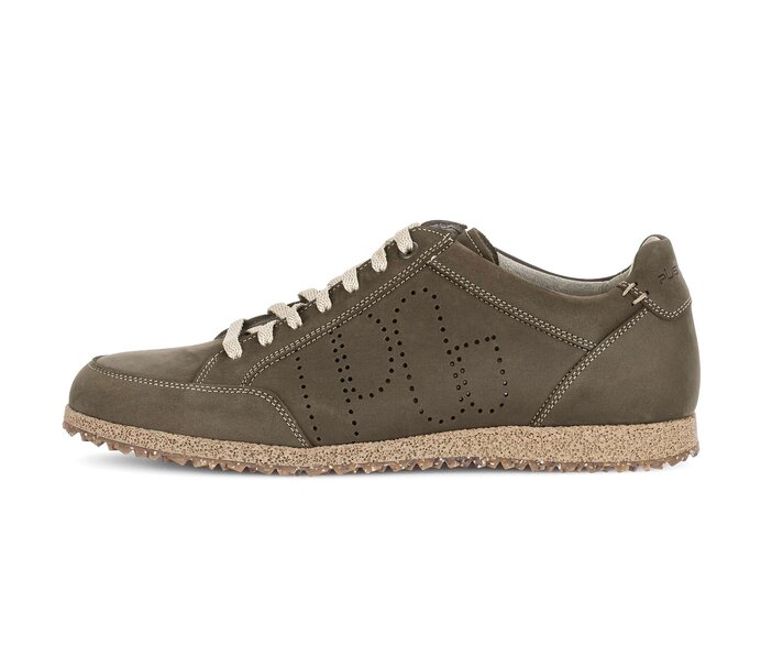 Pius Gabor Herren Sneaker Low Grün - Nubuk