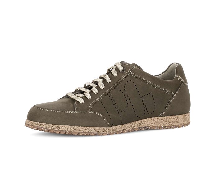 Pius Gabor Herren Sneaker Low Grün - Nubuk