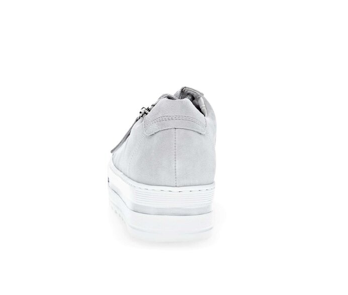 Gabor Damen  Sneaker Low Grau - Rauleder
