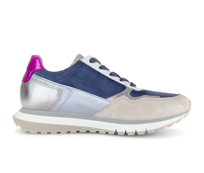 Gabor Damen  Sneaker Low Multicolour - Materialmix Leder