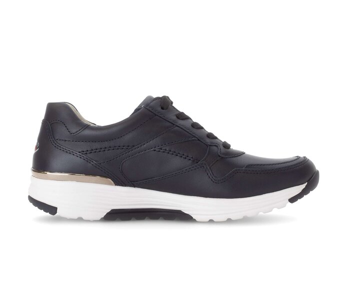 Gabor Damen  Sneaker Low Blau - Glattleder