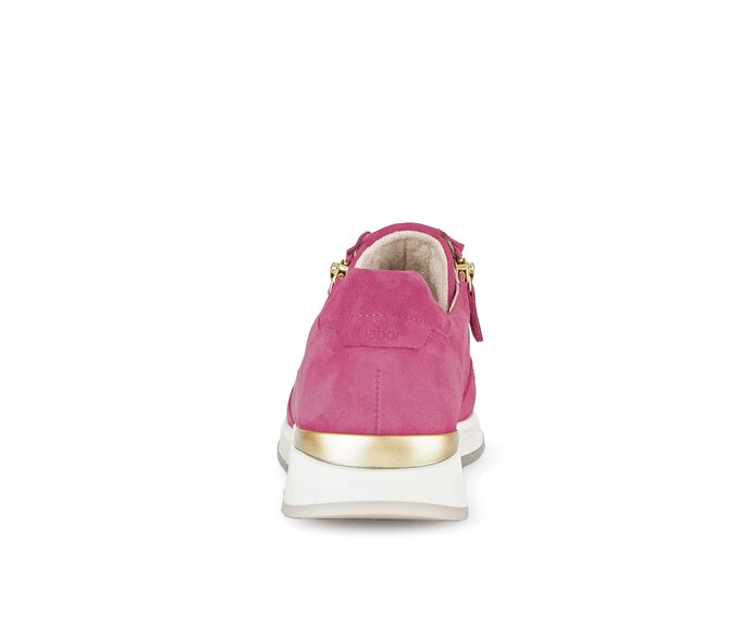 Gabor Damen  Sneaker Low Pink - Rauleder