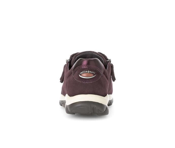 Gabor Damen  Sneaker Low Lila - Materialmix Leder