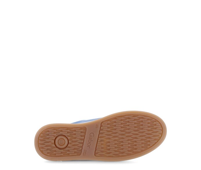 Gabor Damen  Sneaker Low Blau - Rauleder