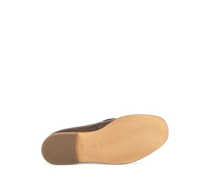 Gabor Damen  Slipper Braun - Glattleder