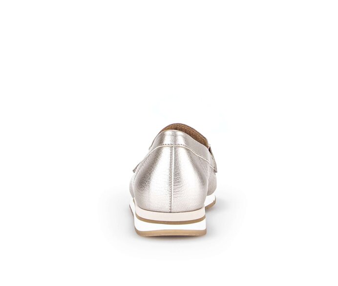 Gabor Damen  Slipper Gold - Effektleder