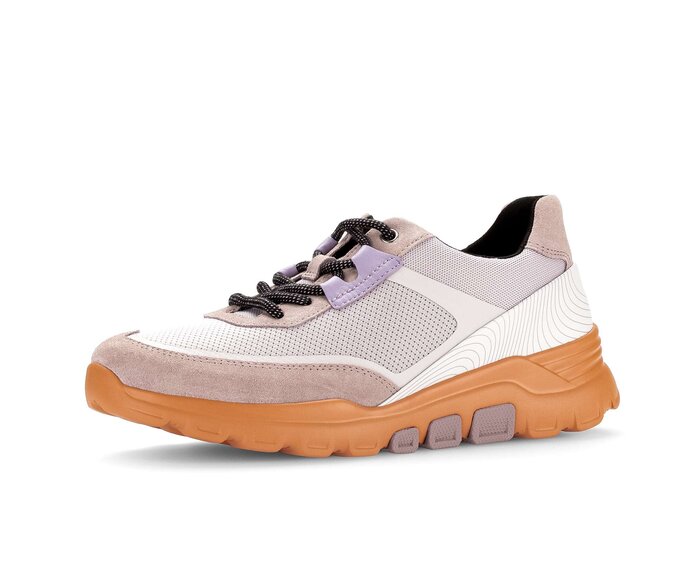 Gabor Damen  Sneaker Low Multicolour - Materialmix Leder/Lederimitat