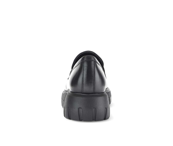 Gabor Damen  Loafer Schwarz - Glattleder