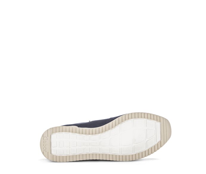 Gabor Damen  Sneaker Low Blau - Rauleder