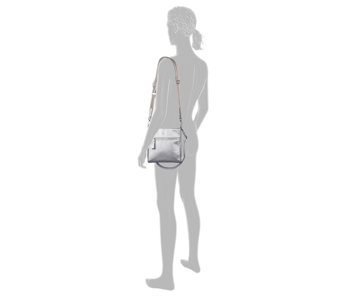 Gabor Taschen Umhängetasche Silena Silber