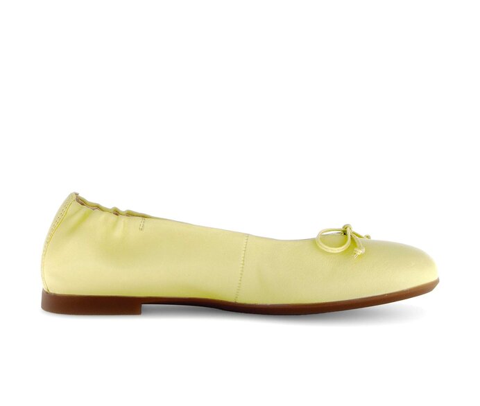 Gabor Damen  Eleganter Ballerina Grün - Glattleder