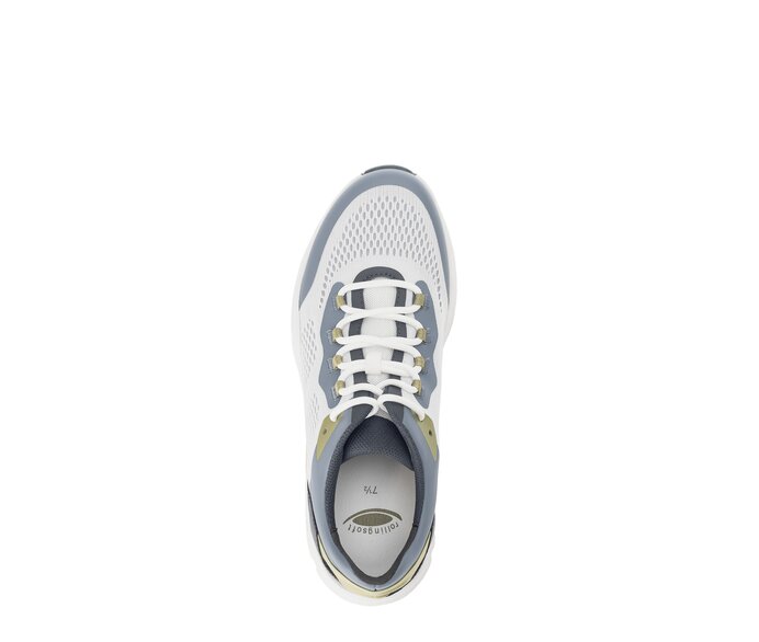 Gabor Herren Rollingsoft Sneaker Low Weiß - Textil