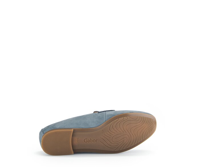 Gabor Damen  Slipper Blau - Rauleder
