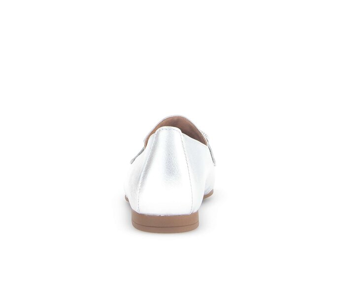 Gabor Damen  Slipper Silber - Effektleder