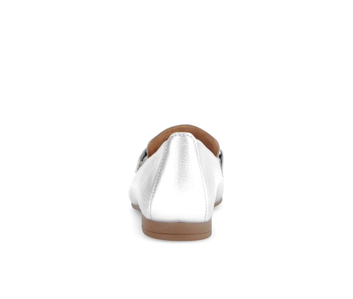 Gabor Damen  Slipper Silber - Effektleder
