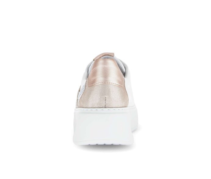 Gabor Damen  Sneaker Low Weiß - Materialmix Leder/Lederimitat