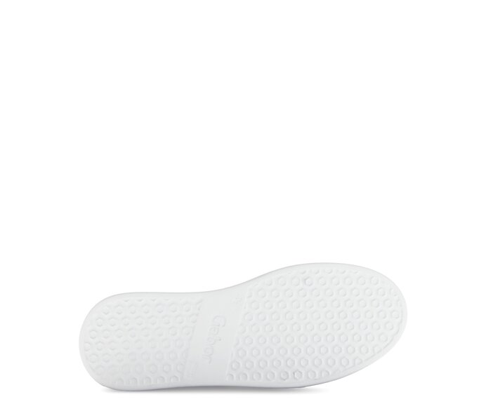 Gabor Damen  Sneaker Low Weiß - Materialmix Leder/Lederimitat