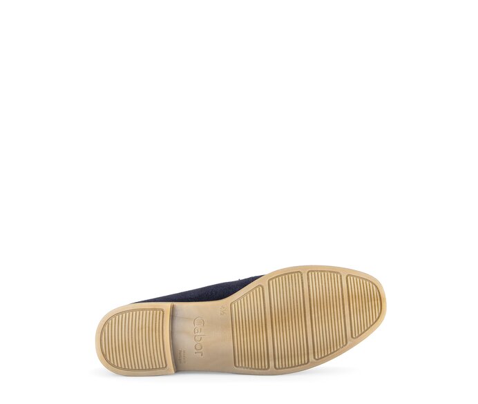 Gabor Damen  Slipper Blau - Rauleder