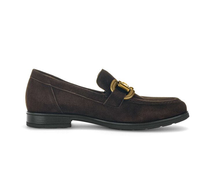 Gabor Damen  Slipper Braun - Rauleder
