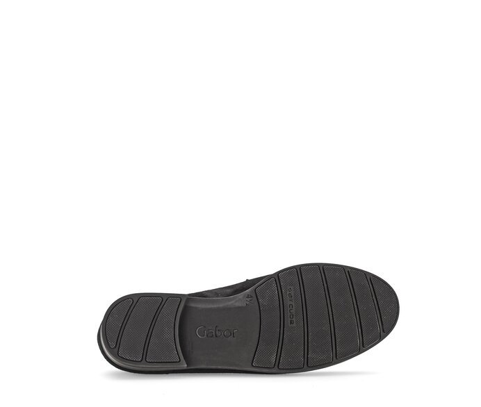 Gabor Damen  Slipper Schwarz - Rauleder