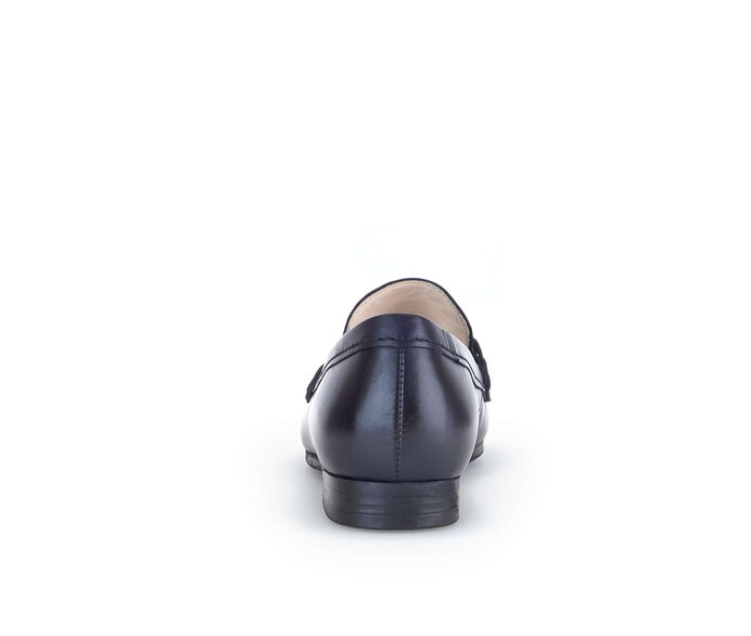 Gabor Damen  Slipper Blau - Glattleder