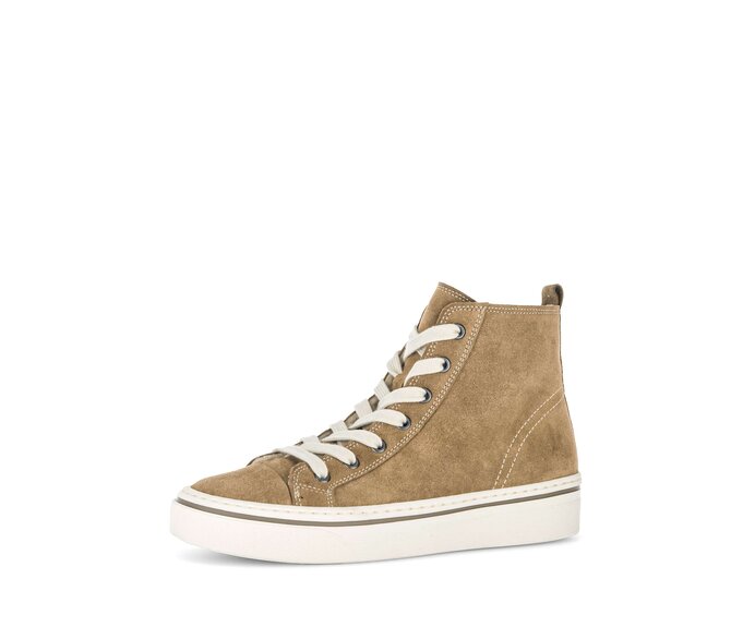 Gabor Damen  Sneaker High Braun - Rauleder