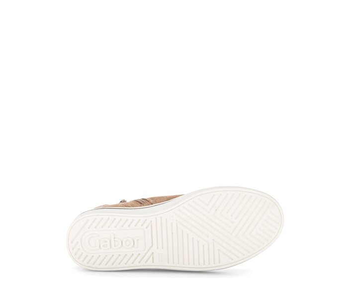 Gabor Damen  Sneaker High Braun - Rauleder