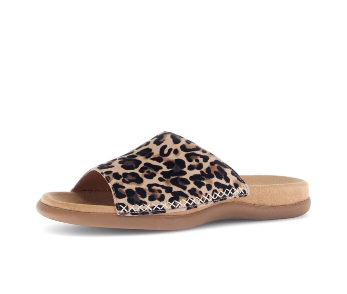 Gabor Damen  Pantolette Beige - Rauleder
