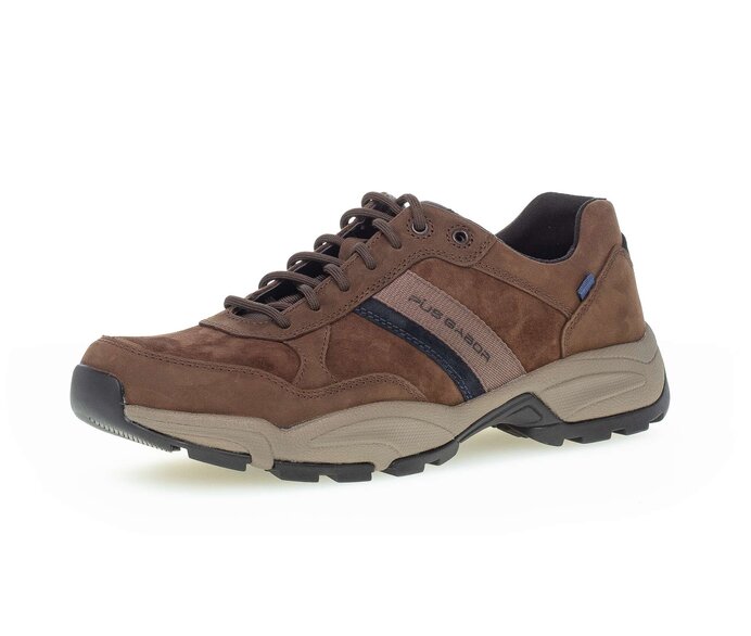 Pius Gabor Herren Sneaker Low Braun - Rauleder