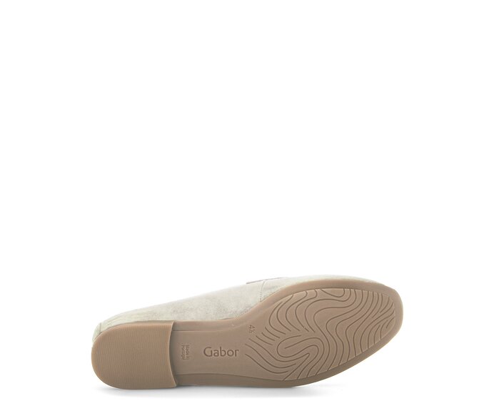 Gabor Damen  Slipper Grau - Rauleder