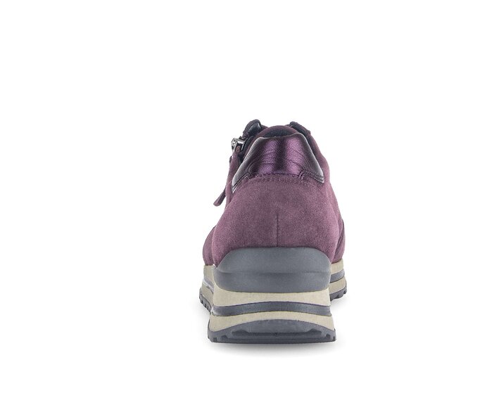 Gabor Damen  Sneaker Low Lila - Materialmix Leder