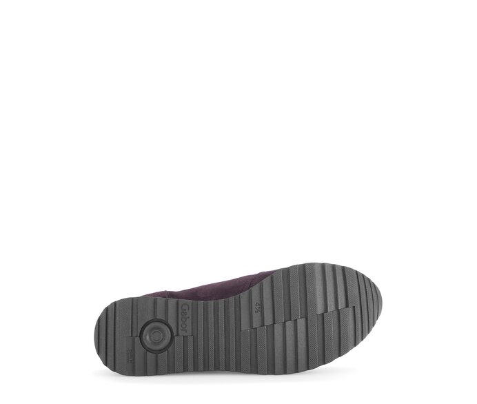 Gabor Damen  Sneaker Low Lila - Materialmix Leder