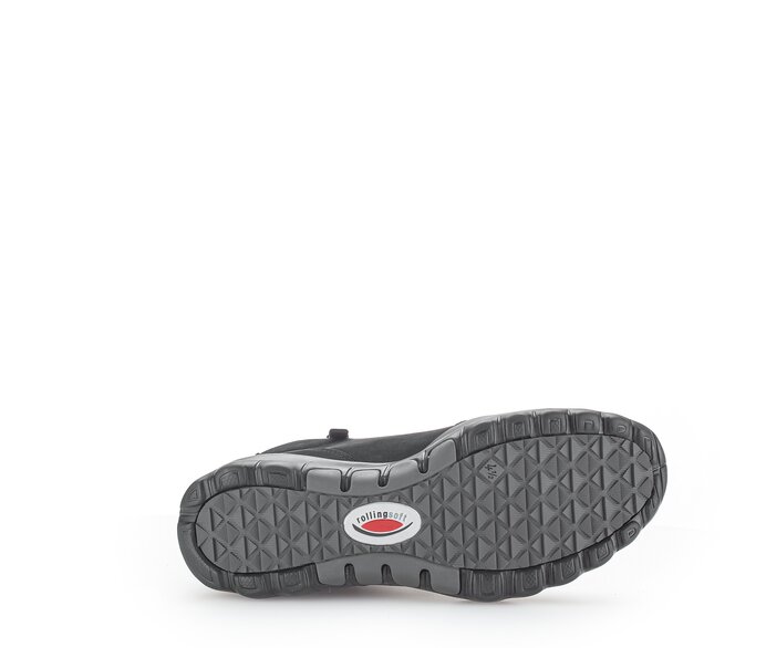 Gabor Damen  Schnürstiefelette Blau - Rauleder
