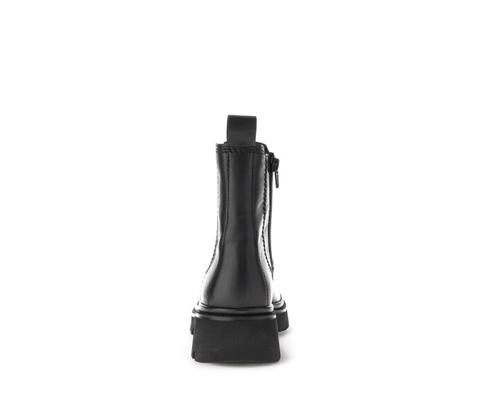 Gabor Damen  Chelsea Boot Schwarz - Glattleder