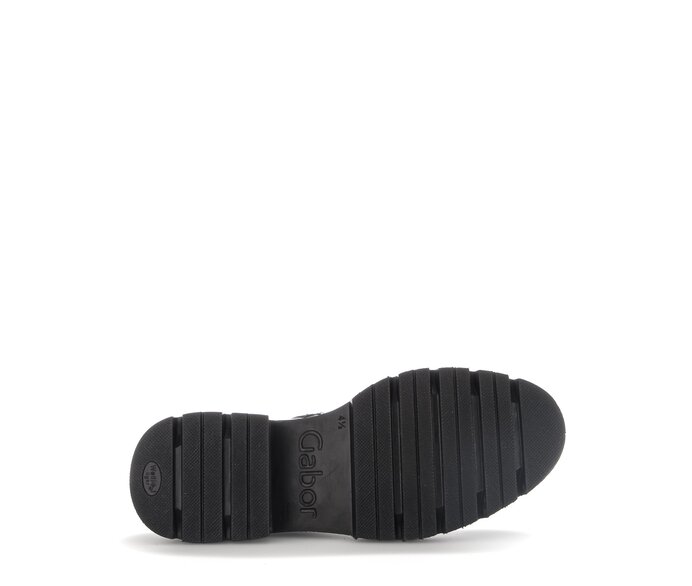 Gabor Damen  Chelsea Boot Schwarz - Glattleder