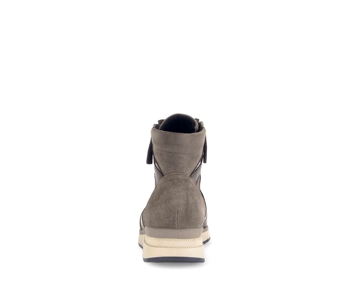 Gabor Damen  Sportliche Stiefelette Bronze - Materialmix Leder/Lederimitat