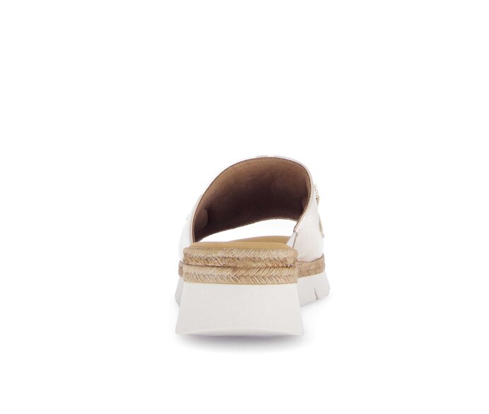 Gabor Damen  Pantolette Beige - Effektleder