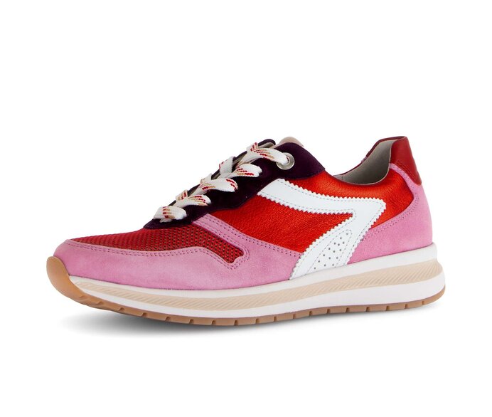 Gabor Damen  Sneaker Low Multicolour - Materialmix Leder/Lederimitat