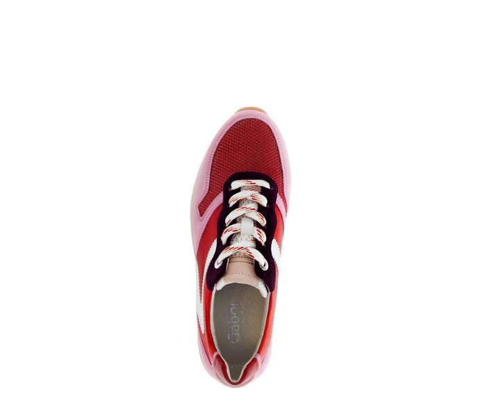 Gabor Damen  Sneaker Low Multicolour - Materialmix Leder/Lederimitat