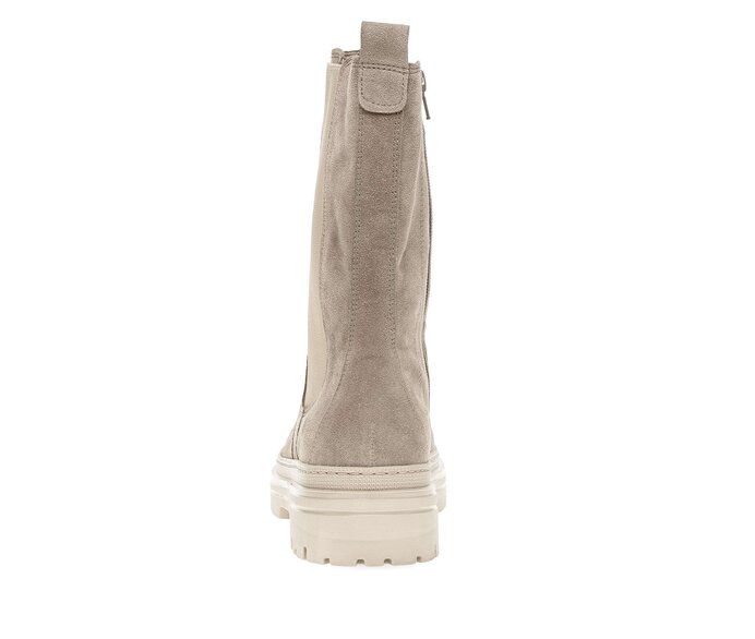 Gabor Damen  Chelsea Boot Beige - Rauleder