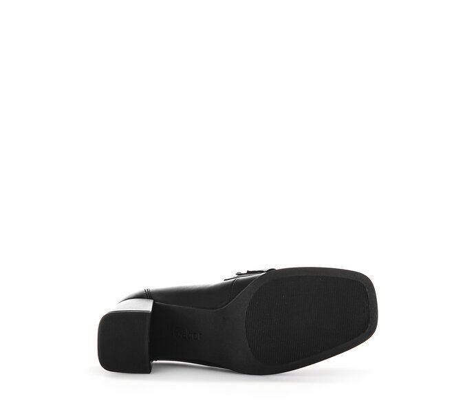 Gabor Damen  Hochfrontpumps Schwarz - Glattleder