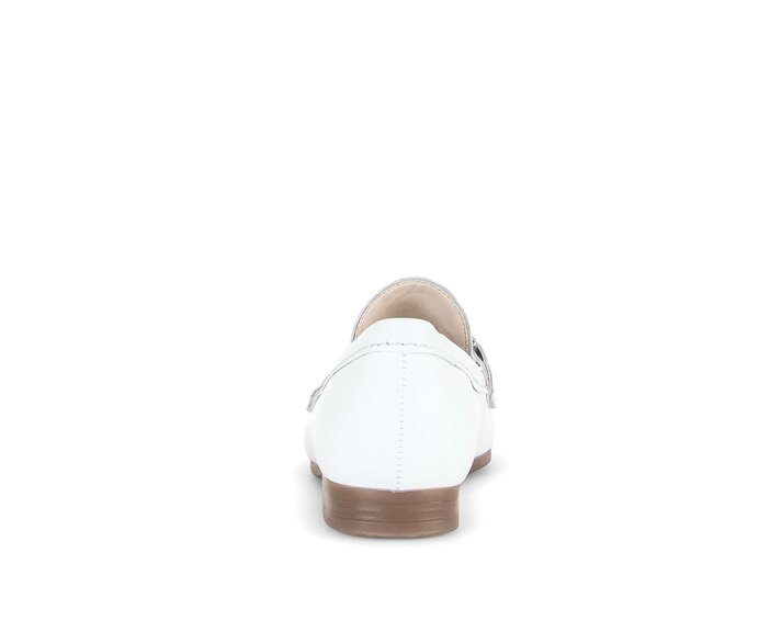 Gabor Damen  Slipper Weiß - Glattleder